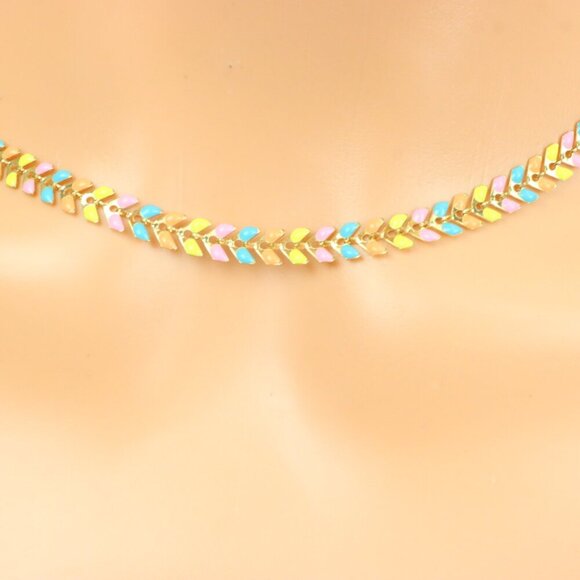 "Minimalist Necklace Chain, Elegant Jewelry for Women & Girls | MLCRC2005 - Picture 5 of 10